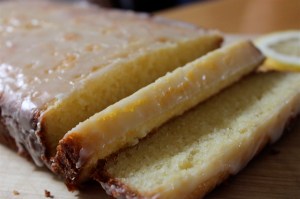 glazed lemon pound cake