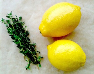 thyme lemon